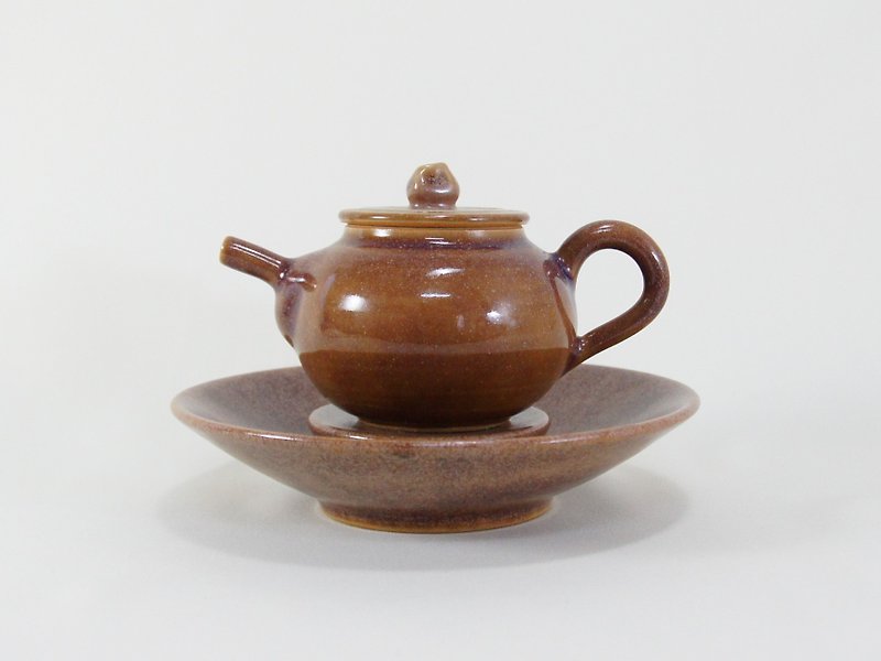 Starry Purple Teapot-About 290ml - Teapots & Teacups - Pottery Purple