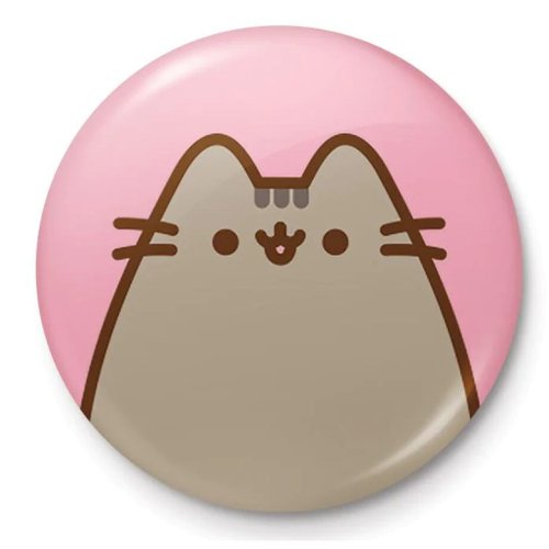 Dope 私貨 【胖吉貓】胖吉貓徽章/Pusheen