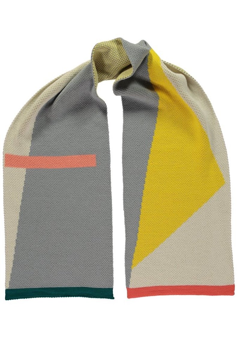 英國PomPom/摩登圍巾 - 其他 - 聚酯纖維 黃色