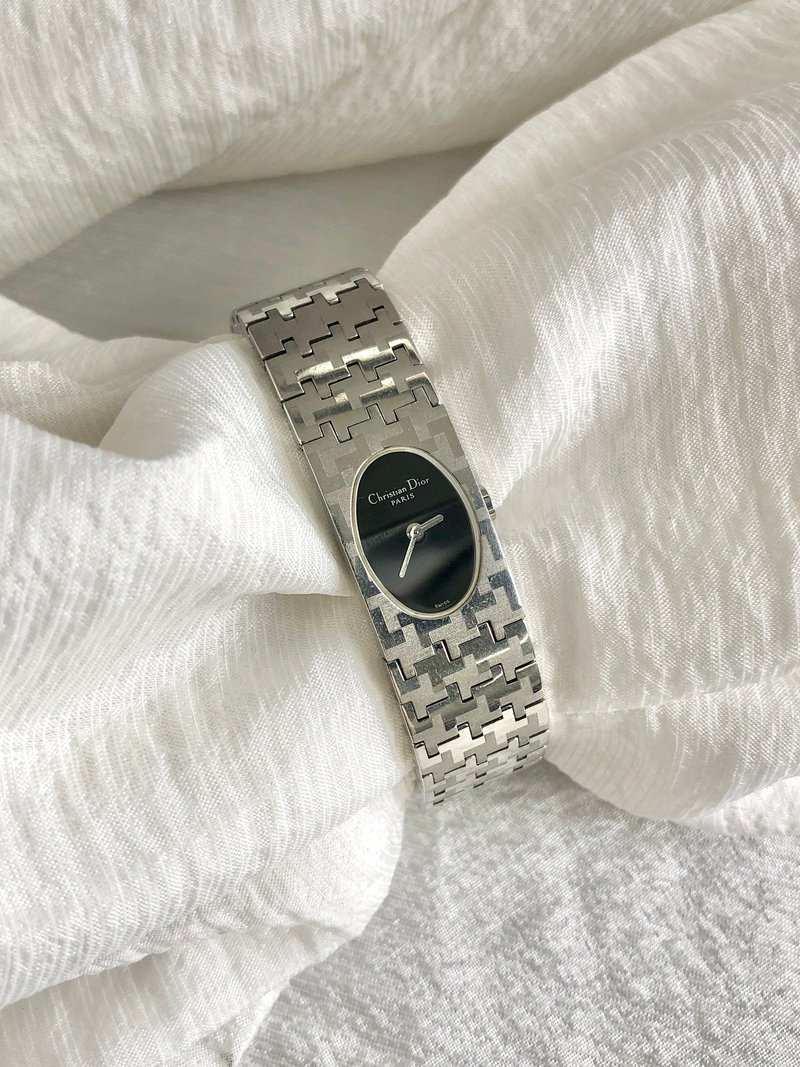 【 日本直送　名牌中古包 】Christian Dior ミスディオール 腕時計 シルバー D70-100 vintage 3u5kkw - 女錶 - 其他材質 銀色