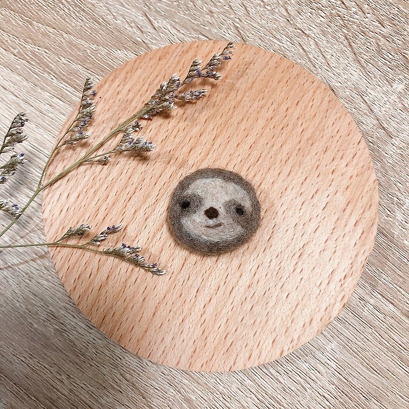 Small things series-animal magnet (slots) - Other - Wool 