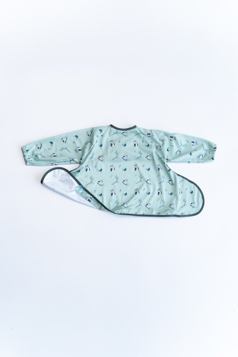 Tidy TOT Cover & Catch Bib Long Sleeve - Owls pattern - Bibs - Other Materials 