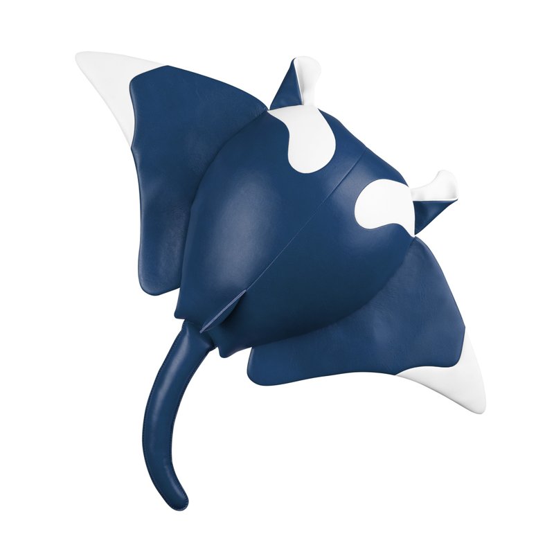 【牆飾】魟魚Manta Mito皮革動物牆面裝飾 | 入厝禮物 居家美學 - 擺飾/家飾品 - 人造皮革 多色