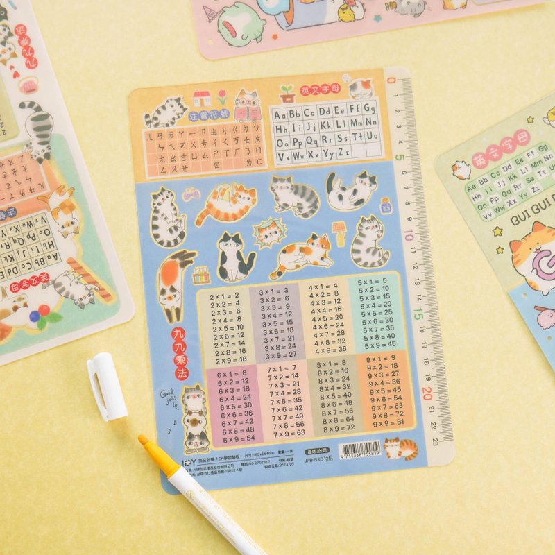 Fat Planet/O-CAT - Cute learning mat (16K small) - อื่นๆ - ยาง 