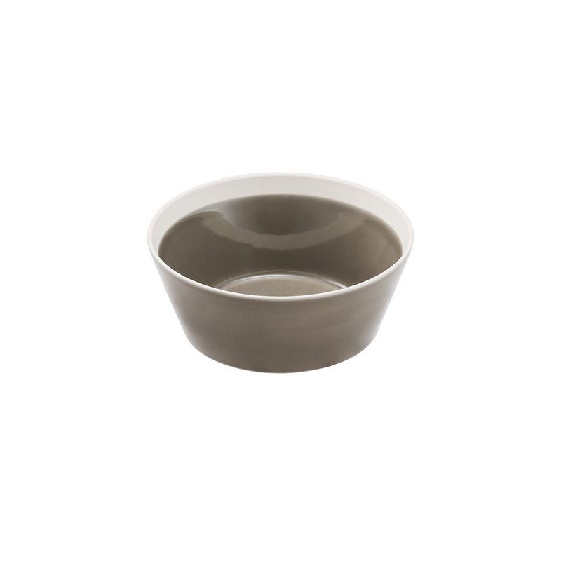 dishes bowl S light brown - ถ้วยชาม - ดินเผา สีนำ้ตาล