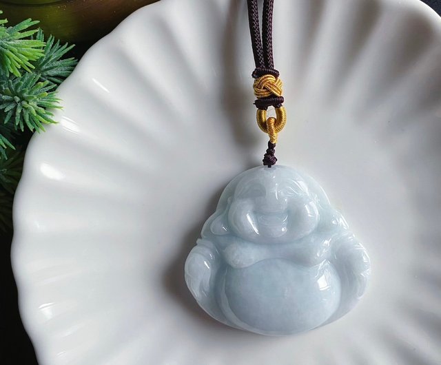 Big jade buddha on sale pendant