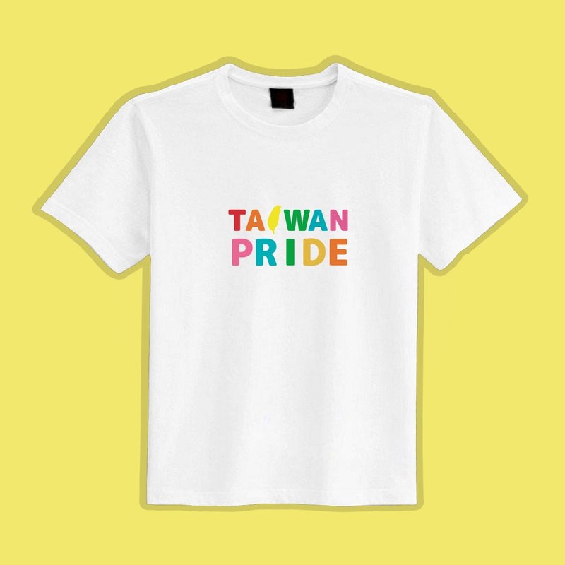 TAIWAN PRIDE 同志遊行 文創 衣服 T恤 白T 童裝 純棉 吸濕排汗 - 男 T 恤 - 棉．麻 多色