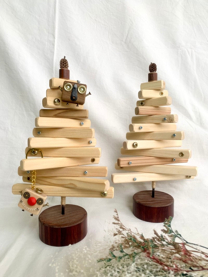 原創設計【永生樹】贈LED燈 居家擺飾 掛飾架 可前後左右調整 - 裝飾/擺設  - 木頭 卡其色