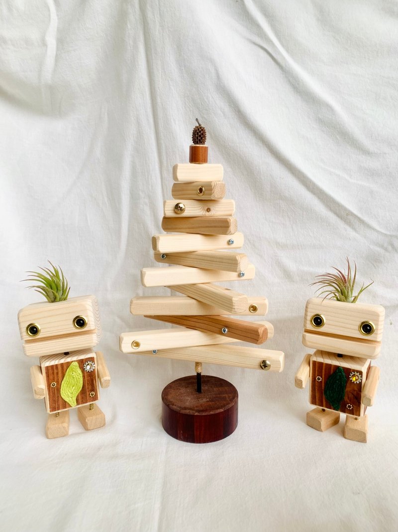 原創設計【永生樹】贈LED燈 居家擺飾 掛飾架 可前後左右調整 - 擺飾/家飾品 - 木頭 卡其色