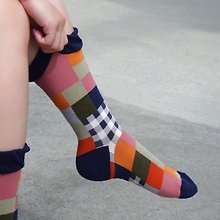 Mumble Socks (Patchwork / Golden)