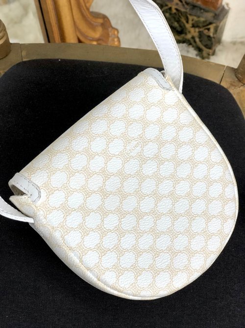 日本直送 名牌中古包 】CELINE セリーヌ マカダム ロゴサークル