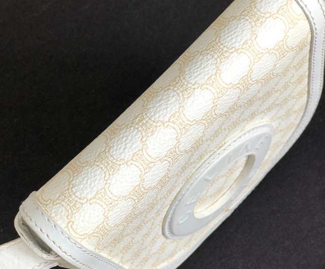 日本直送 名牌中古包 】CELINE セリーヌ マカダム ロゴサークル