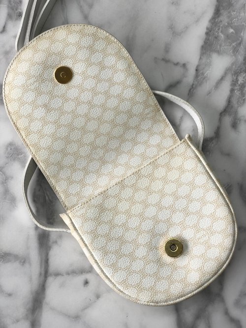 日本直送 名牌中古包 】CELINE セリーヌ マカダム ロゴサークル