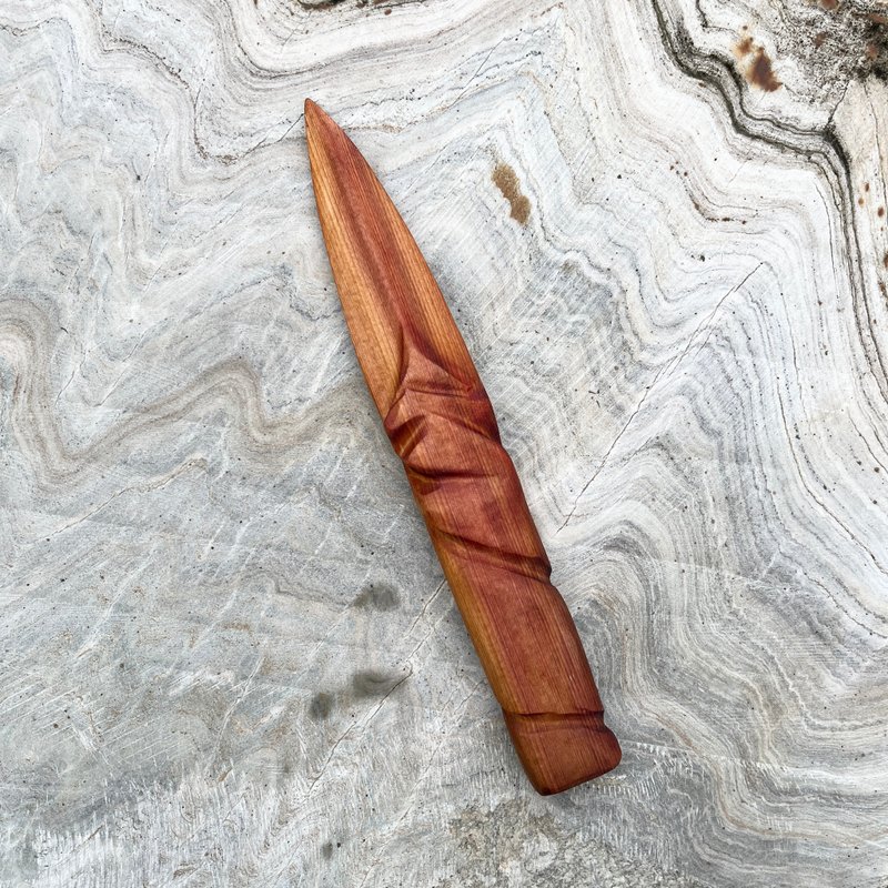 我販劍　魔劍　尤里卡　藝術木刀　手工木劍　匕首　短刀　妖刀 - 擺飾/家飾品 - 木頭 咖啡色