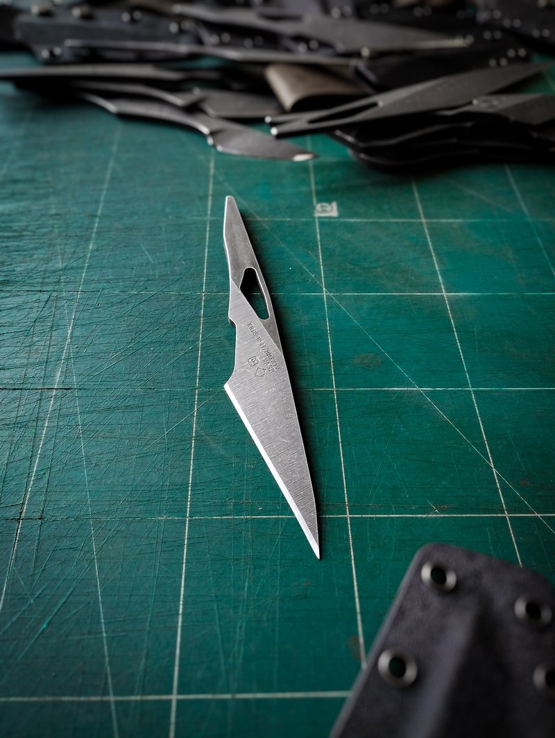 Handmade kiridashi - WASP R-II/MMXXIV for right-handed - Camping Gear & Picnic Sets - Other Metals 