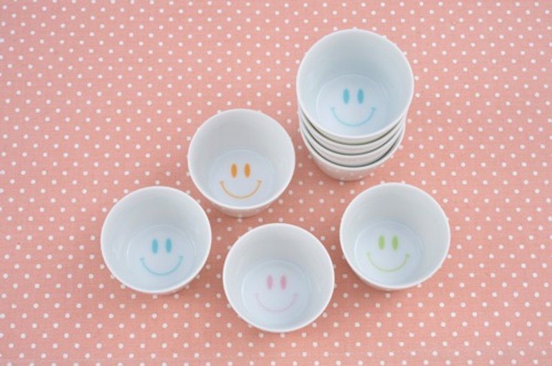 スマイルカップ(S)　グリーン - 碗 - 瓷 綠色