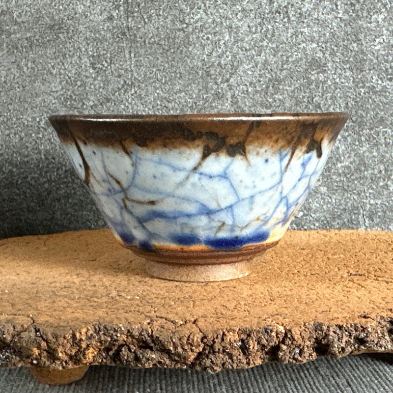 台灣名家楊晴晴【Handmade Cup】手作釉變杯16 - 茶壺/茶杯/茶具 - 陶 咖啡色