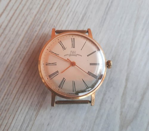 日本全国送料無料商品 特集 watch Soviet dial Roman Luch plated gold 12.5 Au jewels, 23 アイドルグッズ