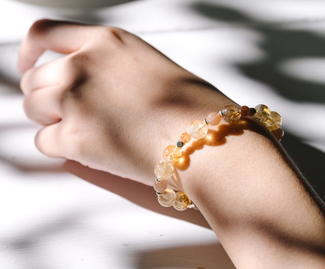 Citrine bracelet deals which hand