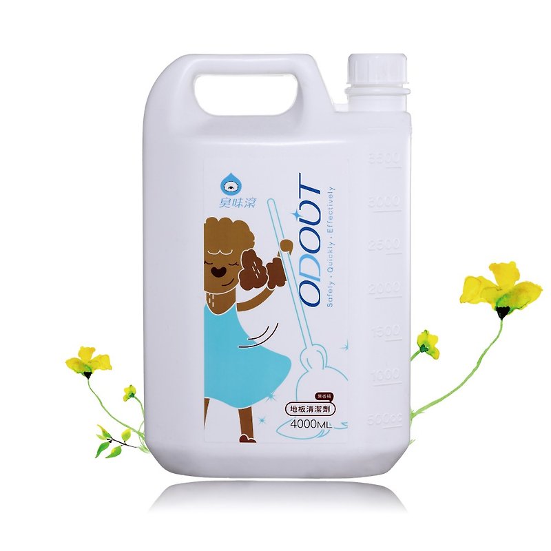 [For dogs] Floor cleaner 4000ml - Cleaning & Grooming - Concentrate & Extracts Blue