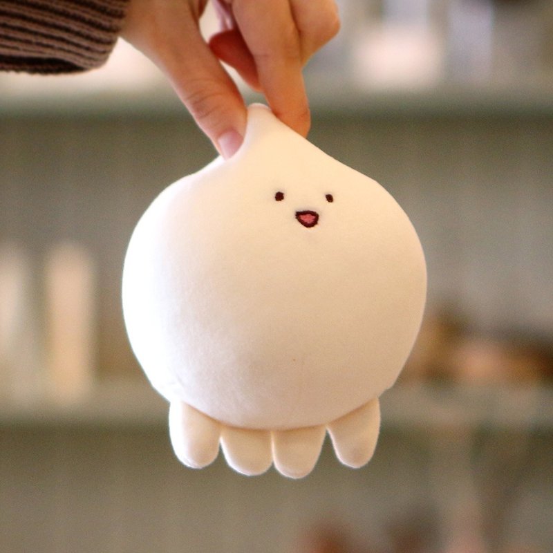 【韓國人氣文創】MowMow麵團玩偶 Plush - 公仔/玩偶 - 聚酯纖維 白色