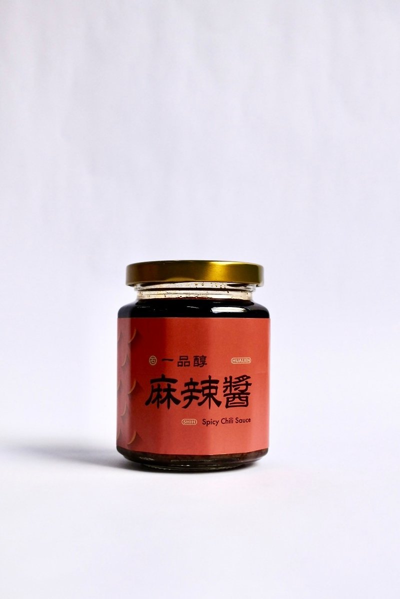 Yipinchun Natural Spicy Sauce - เครื่องปรุงรส - แก้ว สีแดง