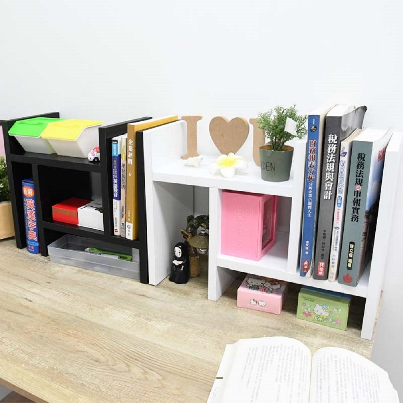 Bookshelf storage thickened 18MM heavy-duty stable multi-purpose bookshelf storage rack rack shelf - ชั้นวางหนังสือ - ไม้ ขาว