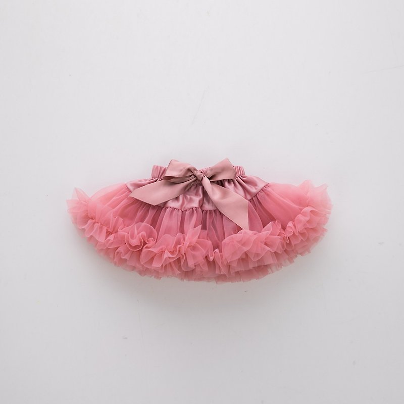 Dorothy series doll skirt-soft rose powder - Skirts - Polyester Pink