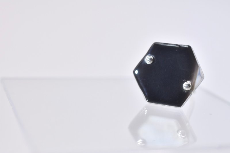 Glass Armor Ring monotone - 戒指 - 玻璃 黑色