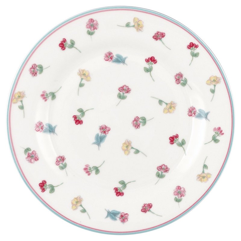 【新品】Lianca white 餐盤20.2cm - 盤子/餐盤/盤架 - 瓷 多色