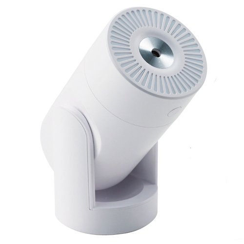 marutatsu-tokyo パーソナルLED加湿器 小型 コンパクト LEDライト搭載 角度調整可能 シンプル USB給電 乾燥対策 夜間照明機能、家庭内、車、寝室、オフィス