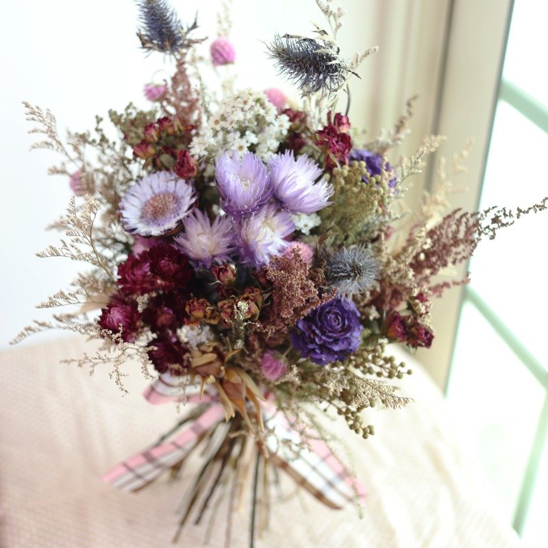 Wreaths Manor*Handmade jewelry bouquet*custom made ​​* suitors bouquet bouquets of dried flowers ~ ~ ~ ~ NO.144安娜亚西亚 - Plants - Plants & Flowers 