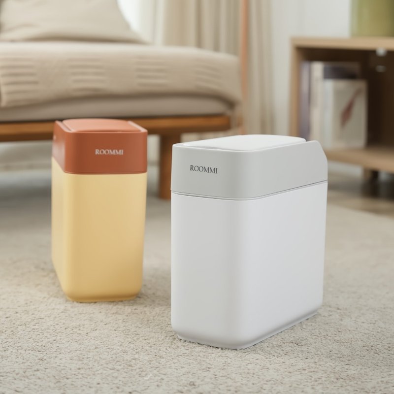 Handsfree 充電滑蓋感應垃圾桶 12L - 垃圾桶 - 塑膠 