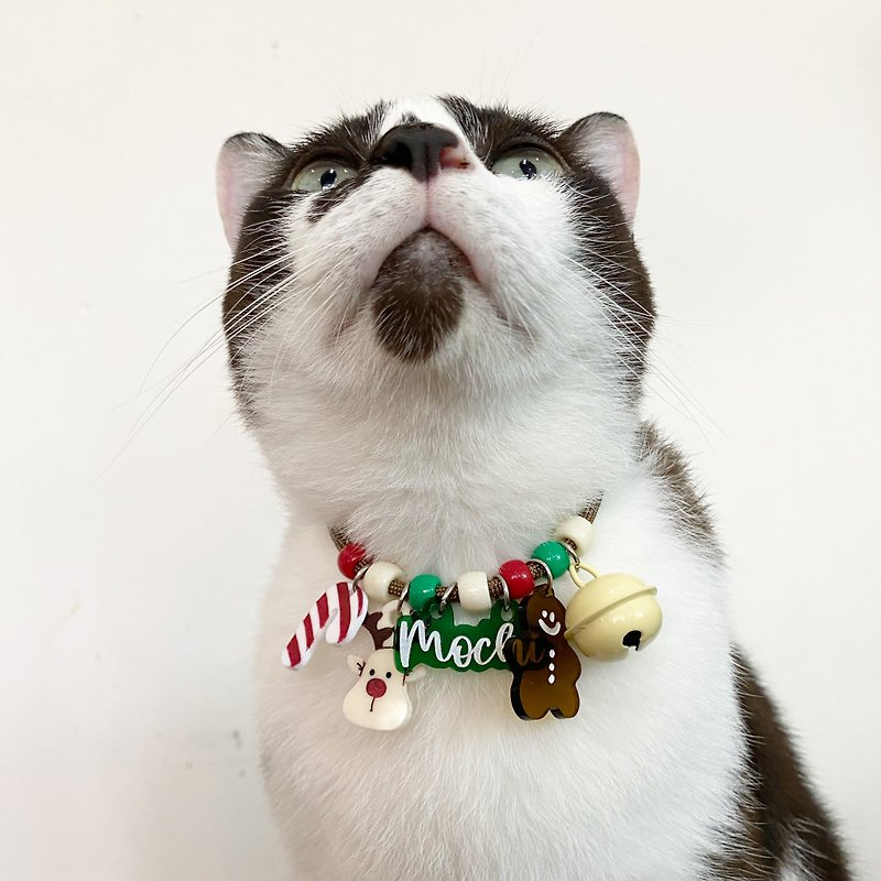 Christmas neckles for your pet - 貓狗頸圈/牽繩 - 壓克力 多色