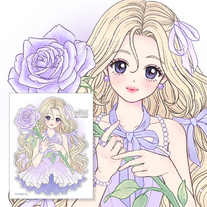 Anna stickers - 貼紙 - 紙 