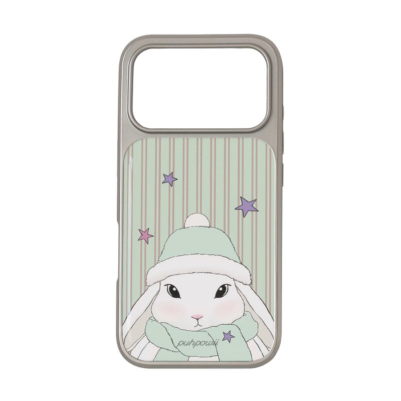 Snowman:Closer(pistachio) Silver Phone Case - เคส/ซองมือถือ - วัสดุอื่นๆ สีเขียว