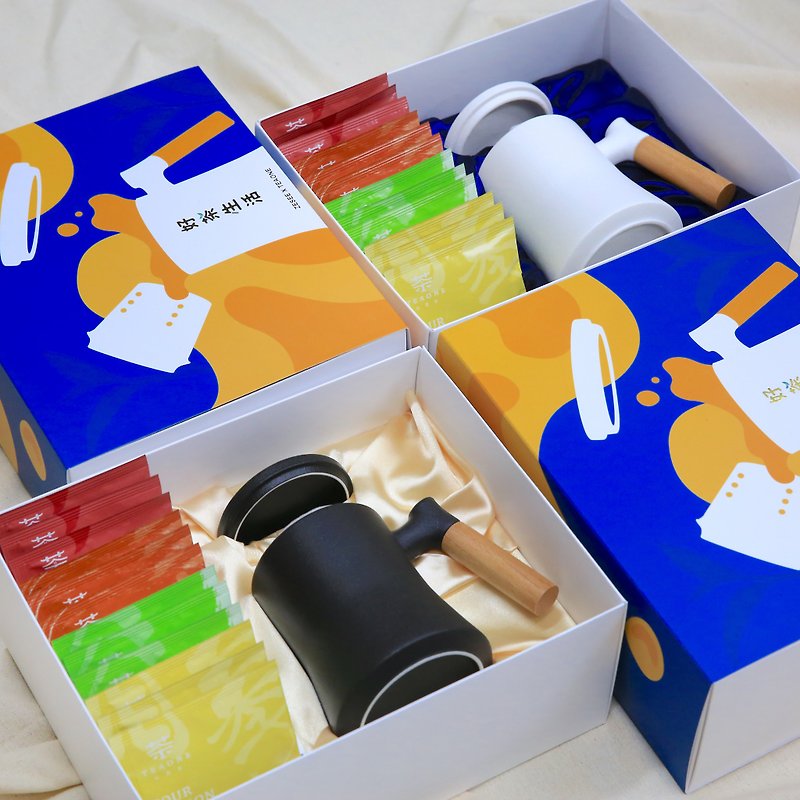 【TeaOne I Mug x Teabag Gift Set】TeaOne x ZESEE - ชา - อาหารสด หลากหลายสี