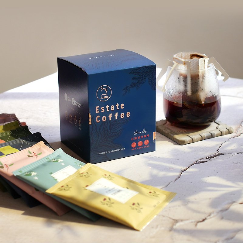 Ten Manor Filter Coffee (10gx10 bags/box) contains Panama Jade Manor Geisha│Nitrogen-filled preservation - Coffee - Other Materials Brown