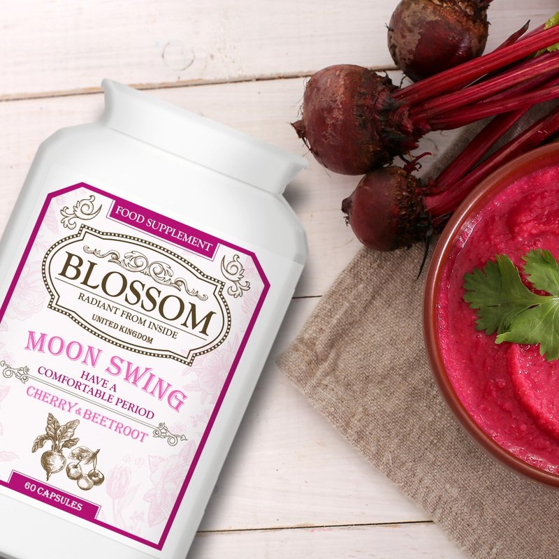 Blossom Moon Swing 60 cap - อาหารเสริมและผลิตภัณฑ์สุขภาพ - สารสกัดไม้ก๊อก สีนำ้ตาล