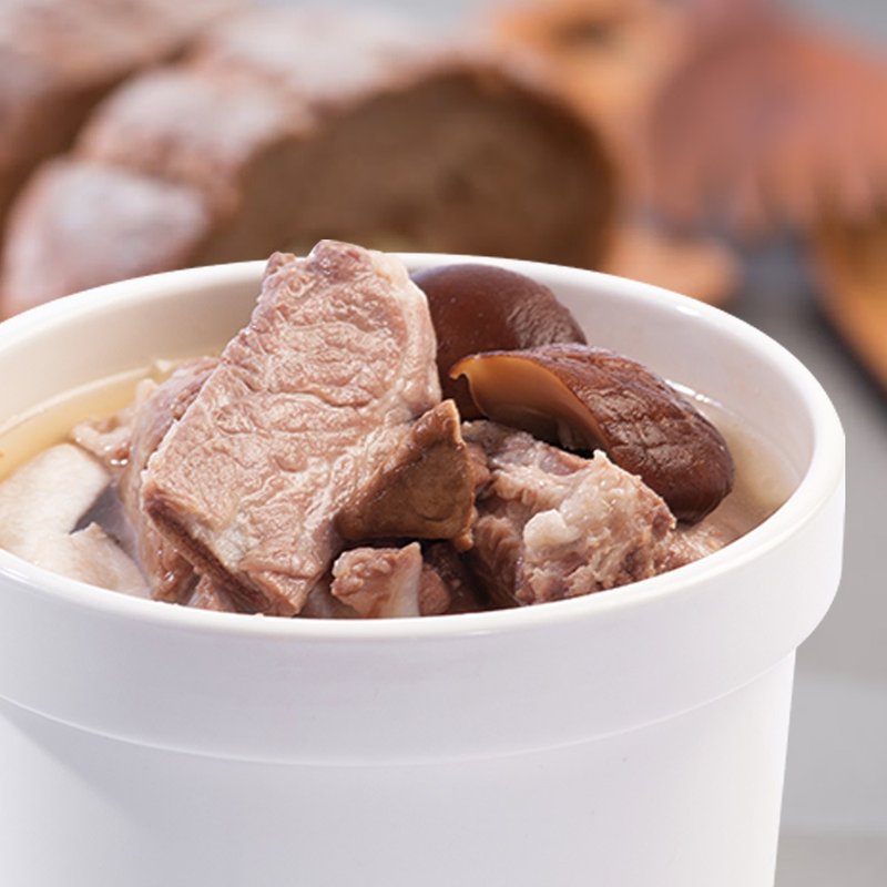 冷凍【照料理】媽煮湯-肉骨茶燉子排湯 (肉骨茶湯、排骨湯) - 水餃/滷味/熟食 - 其他材質 白色