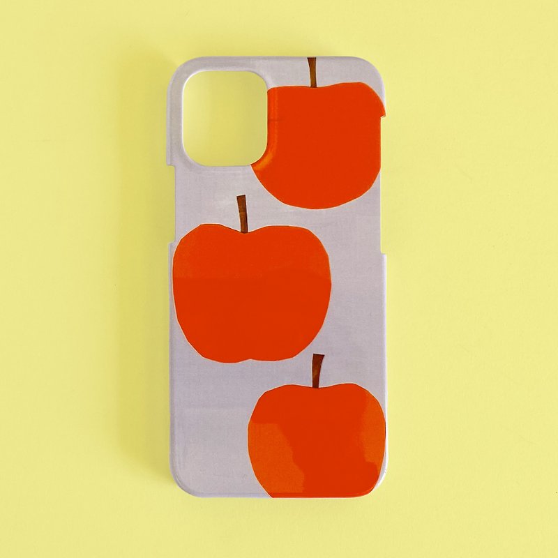 Smartphone case apple gray made to order - Phone Cases - Plastic Red