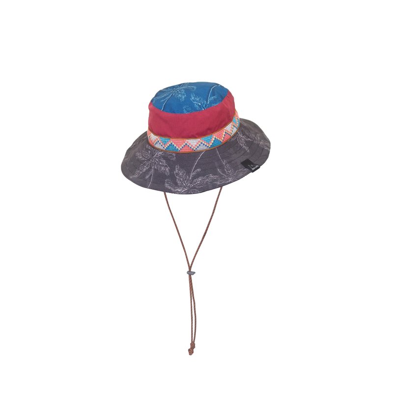 Scrap Bucket Hat | Handmade in Hong Kong - หมวก - เส้นใยสังเคราะห์ 