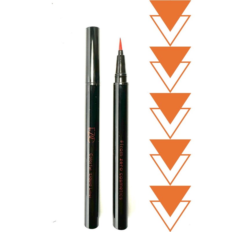 Pearlescent Meteor Eyeliner-Orange+ - ที่เขียนตา/คิ้ว - โลหะ สีส้ม