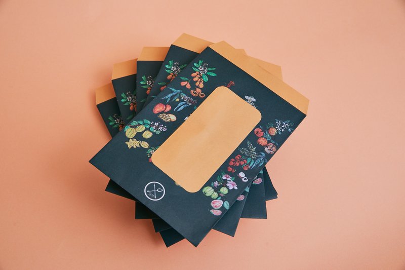 Botanical Taiwan Fruits Envelope 5pcs - Envelopes & Letter Paper - Paper 