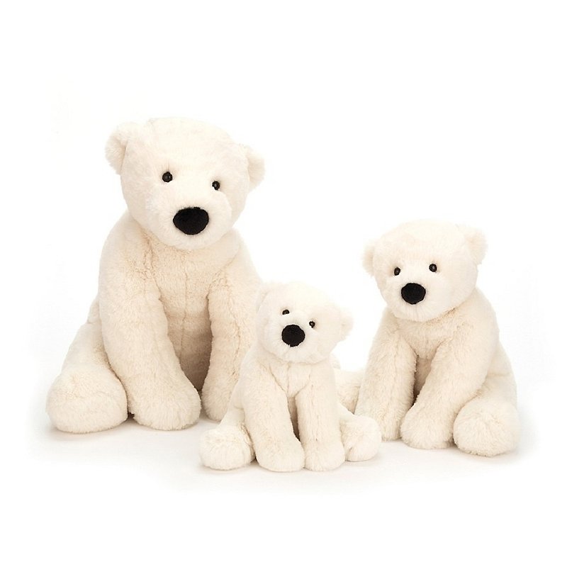Jellycat Perry Polar Bear - ตุ๊กตา - เส้นใยสังเคราะห์ ขาว