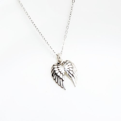 Angel & Me 珠寶銀飾 自由飛翔 天使 翅膀 Angel wing s925 純銀 項鍊 情人節 禮物