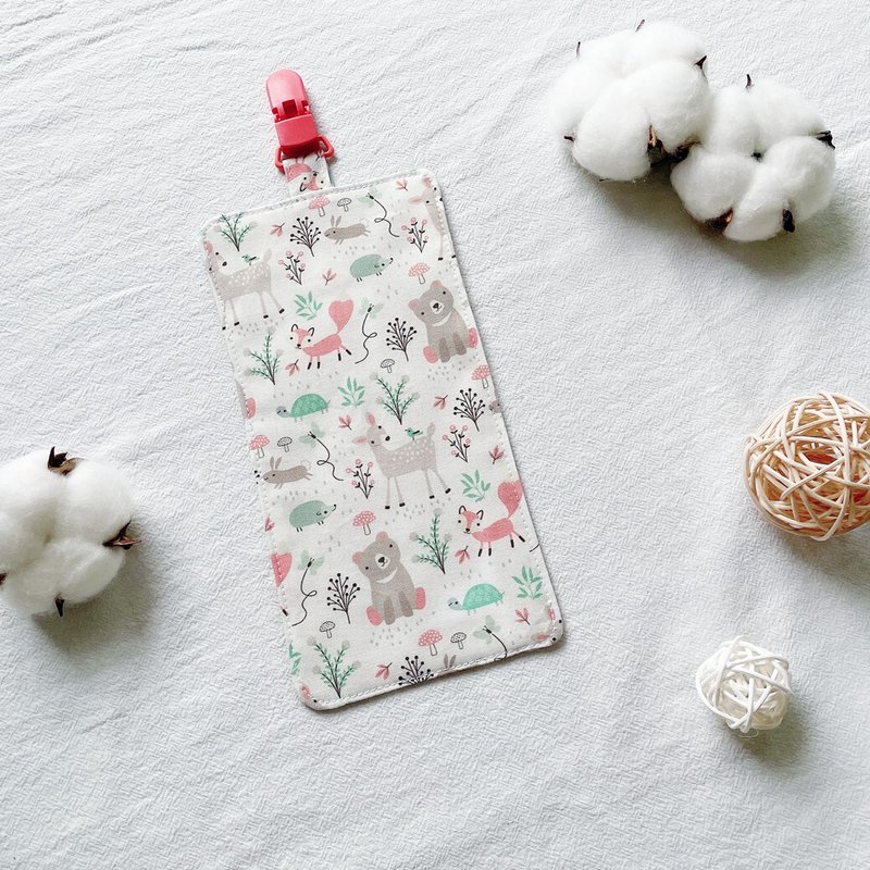 搖頭熊熊 幼兒園 手帕夾 幼兒園必備 手帕 兒童手帕 擦手巾 - 其他 - 棉．麻 