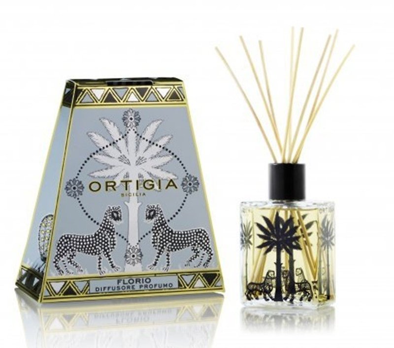 Ortigia Florio Early Spring Floral Fragrance Group 200ml Floral Notes with Paper Bag - น้ำหอม - แก้ว 