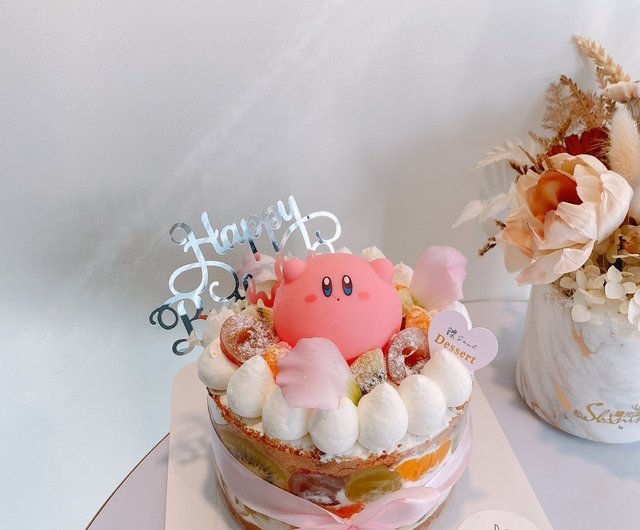 カービィスターテーマケーキドール裸ケーキドールケーキフルーツ