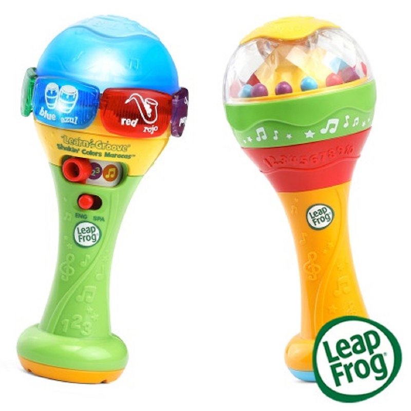 Fast shipping - only shipped to Taiwan [LeapFrog] dynamic rustle bell - ของเล่นเด็ก - พลาสติก หลากหลายสี